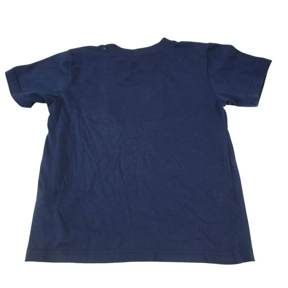 Life is Good Tee Shirt, Kids 6, Solid Blue w/Yellow Lucky Dog Graphic, EUC - Picture 2 of 9